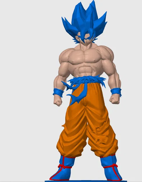 Goku Super Saiyajin và Goku Super Saiyan Blue - Image 3