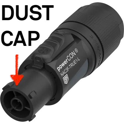 Nắp che bụi (Dust Cap) cho ổ cắm Neutrik powerCON TRUE1 - Image 2