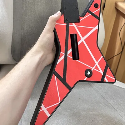Faceplate sọc đàn Eddie Van Halen Star Guitar