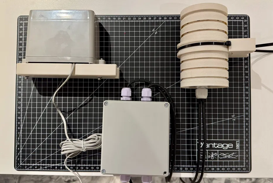 Nắp che cảm biến cho trạm thời tiết (Sensorhaube für Wetterstation) - Image 1