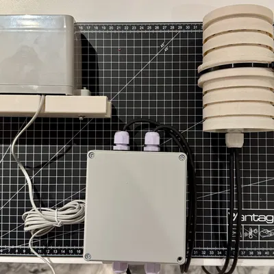 Nắp che cảm biến cho trạm thời tiết (Sensorhaube für Wetterstation)