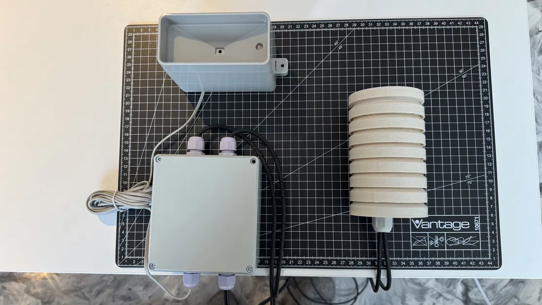 Nắp che cảm biến cho trạm thời tiết (Sensorhaube für Wetterstation) - Image 2