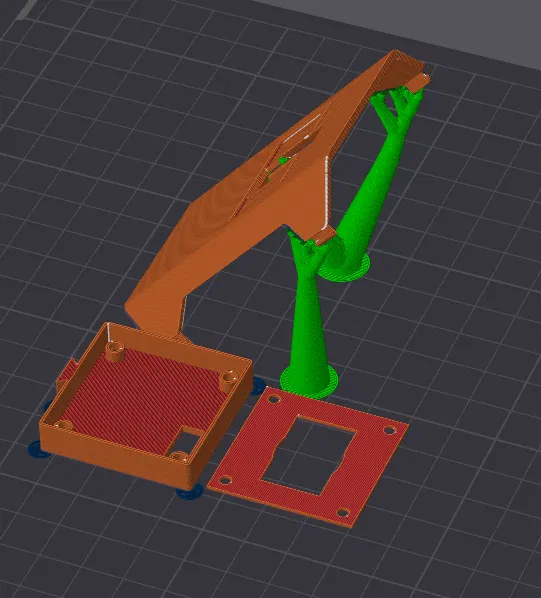 Ngàm gắn fan cover cho Kobra 3 với Innomaker U20CAM - Image 4