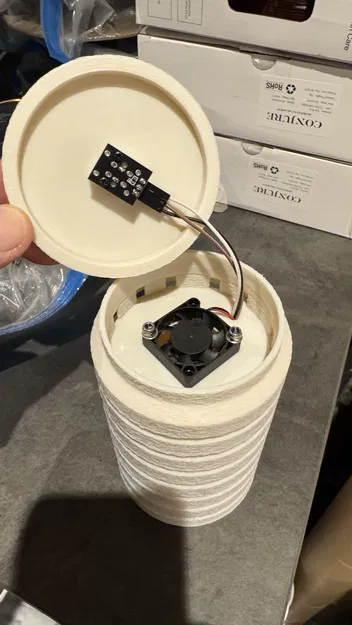 Nắp che cảm biến cho trạm thời tiết (Sensorhaube für Wetterstation) - Image 7