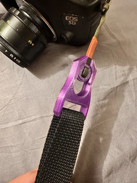 Ngàm nhả nhanh dây đeo máy ảnh (hardware buckle webbing tiêu chuẩn) - Image 2