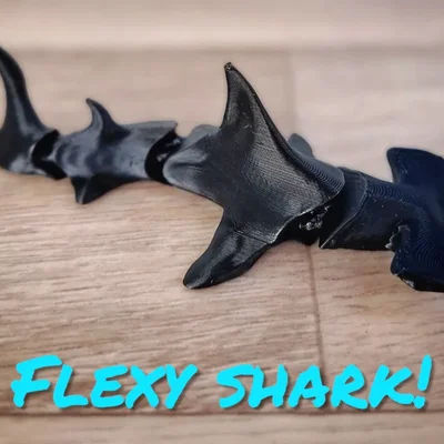 Cá Mập Đầu Búa Flexi Dễ Thương (Hammerhead Shark Flexi)