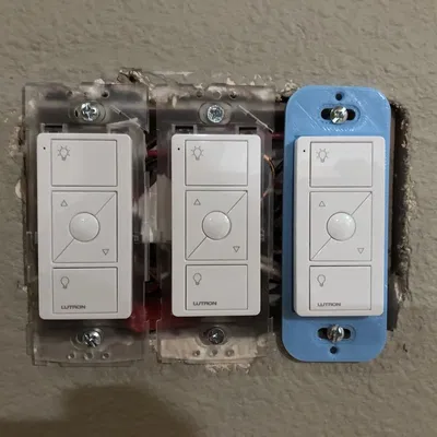 Bracket wallplate thay thế cho remote Lutron Caseta Pico