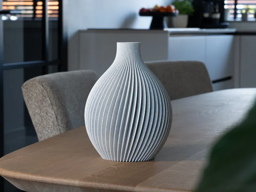 Vase SUSAN - Bình hoa cầu xoắn ốc (Spherical Spiral Vase) - Image 1