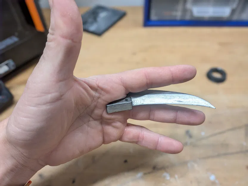 Móng Vuốt Cosplay Kẹp Giữa Ngón – Lưỡi Prop Gắn Ngón Tay - Image 3