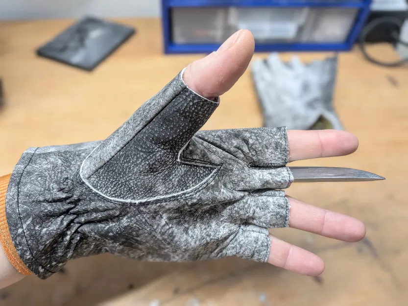 Móng Vuốt Cosplay Kẹp Giữa Ngón – Lưỡi Prop Gắn Ngón Tay - Image 4