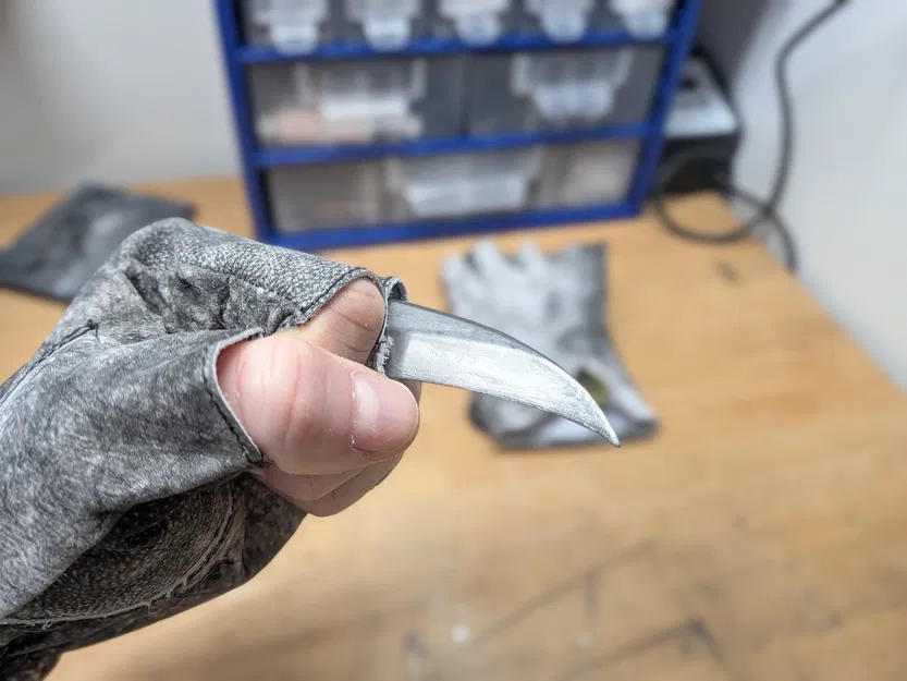 Móng Vuốt Cosplay Kẹp Giữa Ngón – Lưỡi Prop Gắn Ngón Tay - Image 5