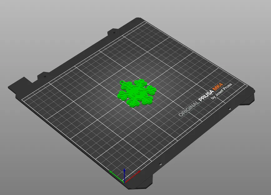 Móc khóa Bông Tuyết Dễ Thương (Cute Snow Slake Keychain) - Image 2