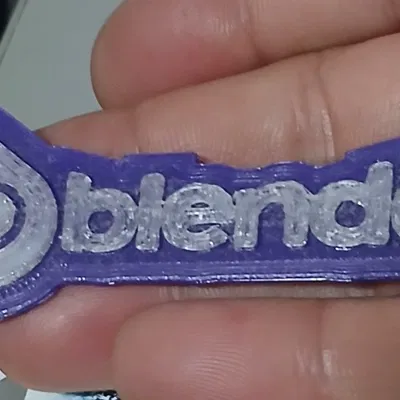 Móc khóa Blender (LLavero de Blender)