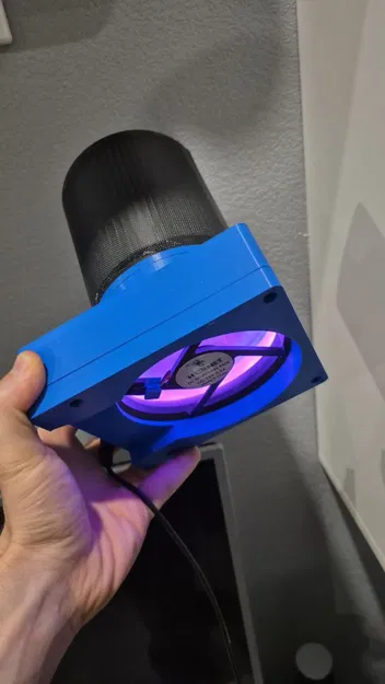 Bộ lọc không khí 120 mm dùng HEPA filter và carbon filler - Image 3