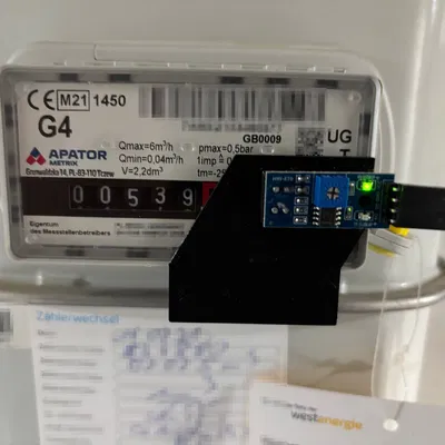 Ngàm gắn kẹp clip-on TRCT5000 cho đồng hồ gas Apator Metrix G4