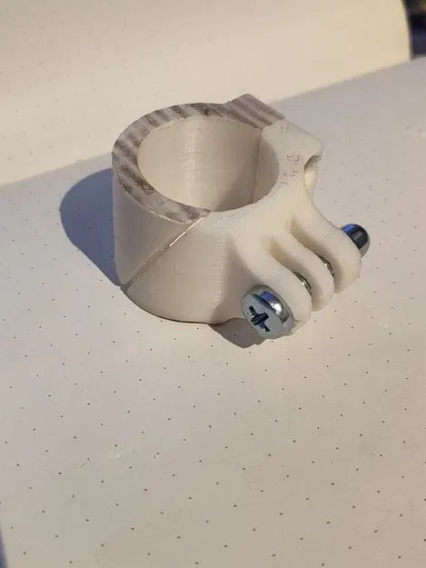 Kẹp chia đôi (split clamp) cho ống 26 mm - Image 1