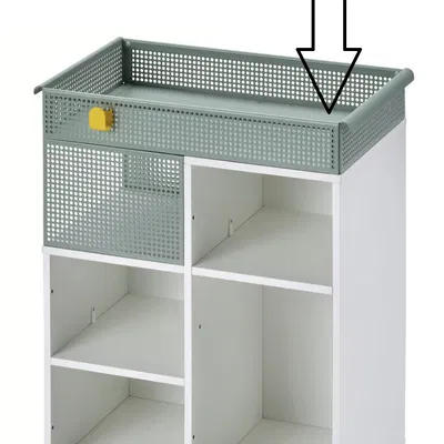 Tấm đế Gridfinity cho xe đẩy IKEA ÖVNING