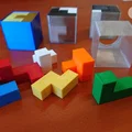 Đèn cây thông Noel kèm cube puzzle – quà tặng 3D - Thumbnail 2