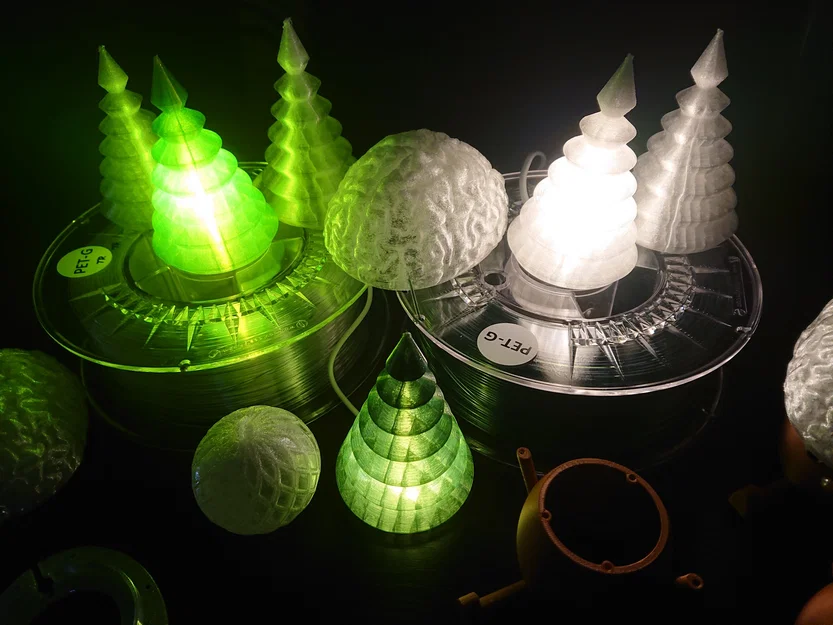 Đèn cây thông Noel kèm cube puzzle – quà tặng 3D - Image 4