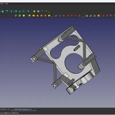 Nắp Toolhead Tối Giản cho Sovol SV08 (Minimal Toolhead Cover)