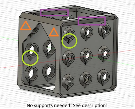 Insert hộp nozzle Qidi Q2: khay chứa 9 nozzle, không cần supports - Image 3