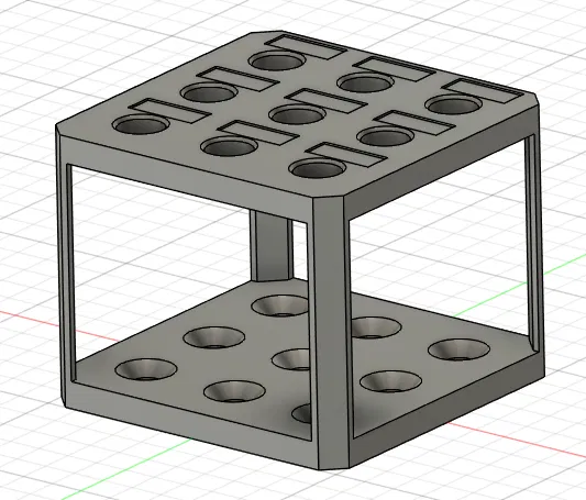 Insert hộp nozzle Qidi Q2: khay chứa 9 nozzle, không cần supports - Image 4