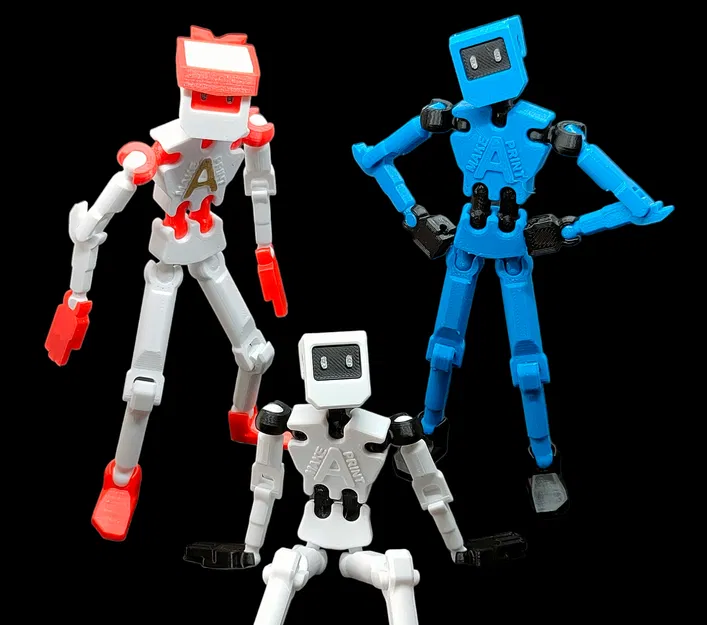 Action Figure (Dễ in) “ETP-Robot” (Khớp linh hoạt, in PLA) - Image 1