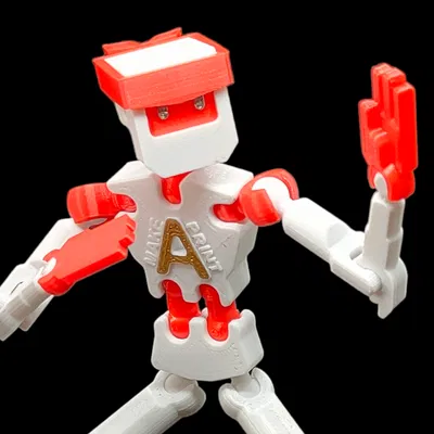 Action Figure (Dễ in) “ETP-Robot” (Khớp linh hoạt, in PLA)