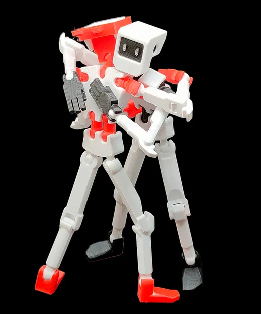 Action Figure (Dễ in) “ETP-Robot” (Khớp linh hoạt, in PLA) - Image 6