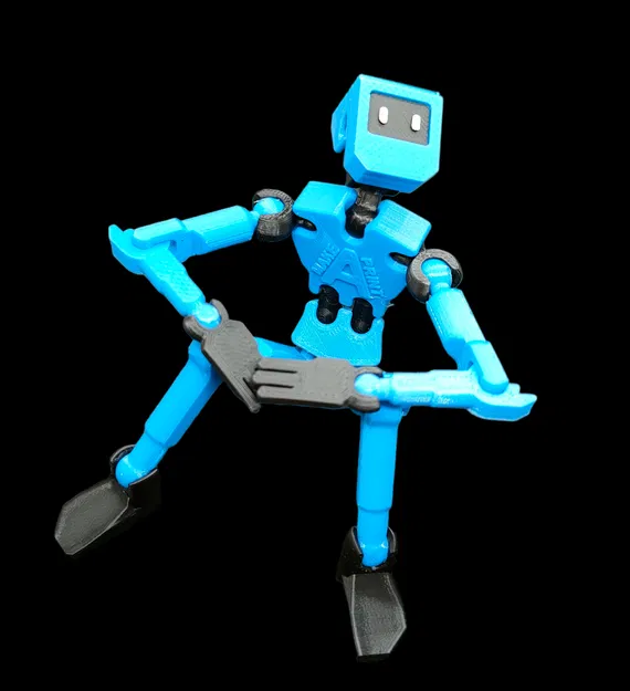 Action Figure (Dễ in) “ETP-Robot” (Khớp linh hoạt, in PLA) - Image 10