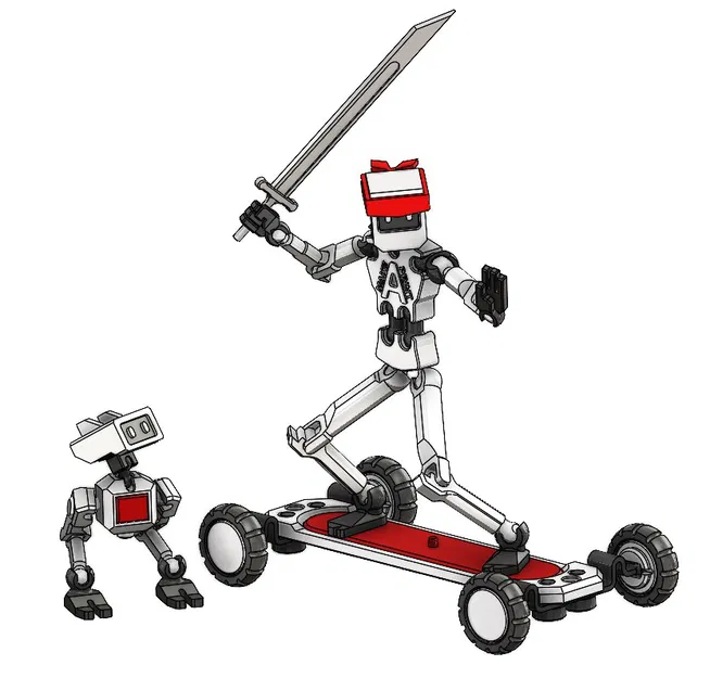 Action Figure (Dễ in) “ETP-Robot” (Khớp linh hoạt, in PLA) - Image 12