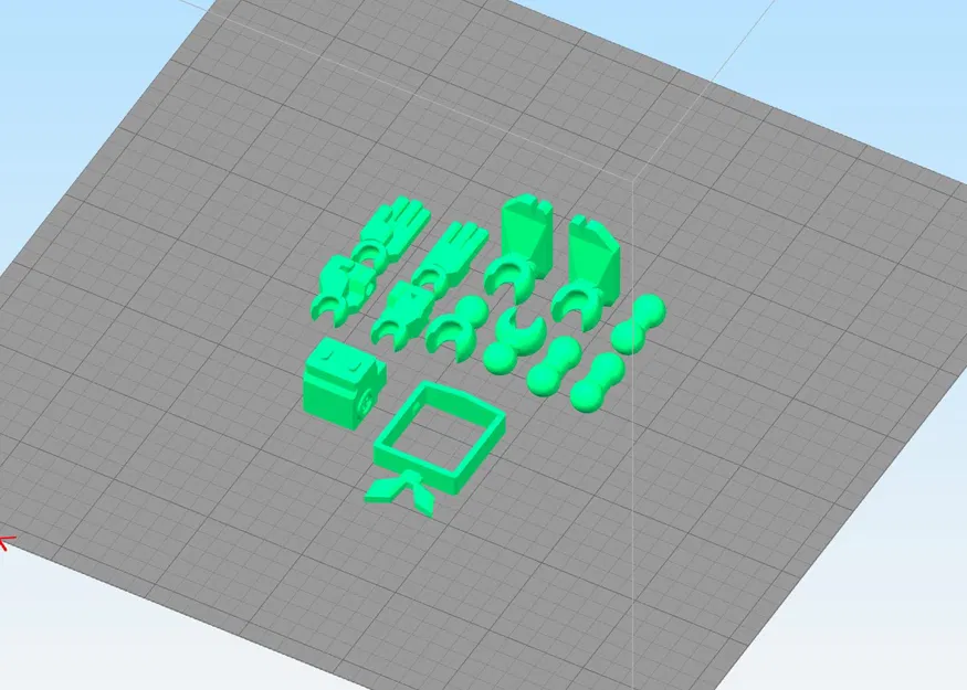 Action Figure (Dễ in) “ETP-Robot” (Khớp linh hoạt, in PLA) - Image 15