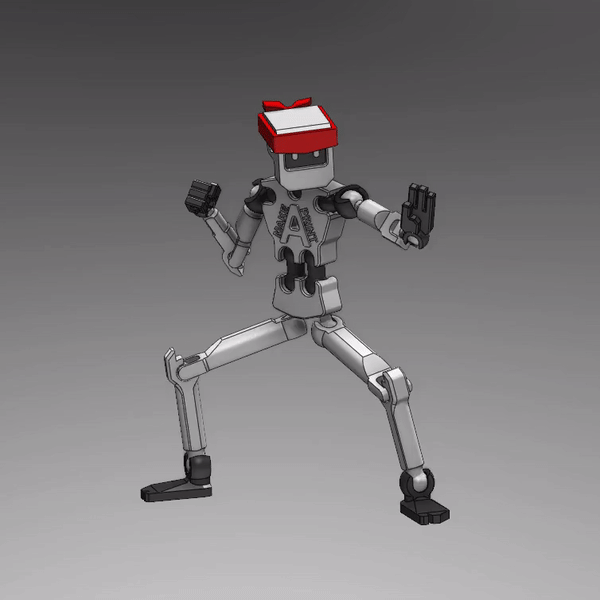 Action Figure (Dễ in) “ETP-Robot” (Khớp linh hoạt, in PLA) - Image 17