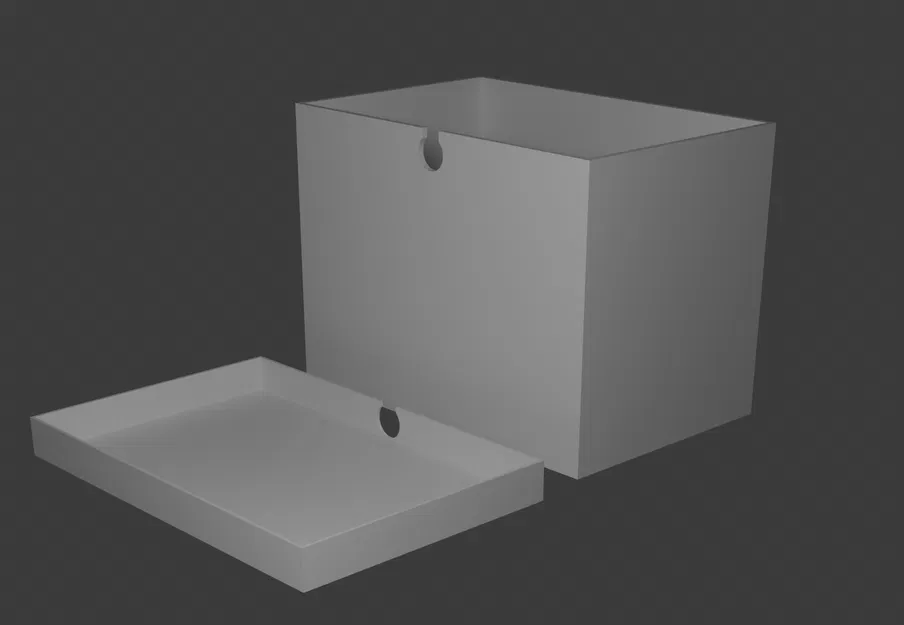 Hộp bảo vệ cho pin (có nắp) – Protective box for the battery - Image 1