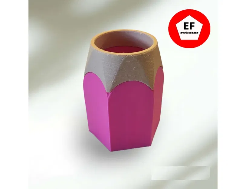 Ống cắm bút hình bút chì - Image 3