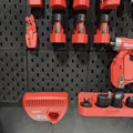 Giá treo sạc Milwaukee M12 cho IKEA SKADIS (mount) - Thumbnail 4
