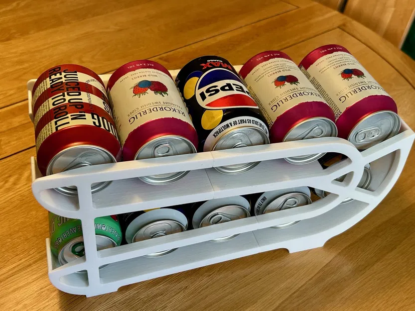 Khay Nhả Lon Tủ Lạnh UK/EU 10x 330/440ml (Drink Can Dispenser) - Image 2