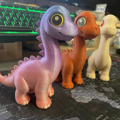 Cute Dino Longie (noAMS, cartoon) – Khủng long cartoon dễ thương