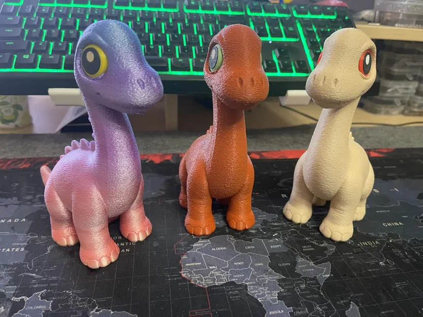 Cute Dino Longie (noAMS, cartoon) – Khủng long cartoon dễ thương - Image 3