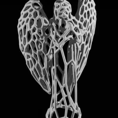 Tượng Thiên Thần Cầu Nguyện Voronoi