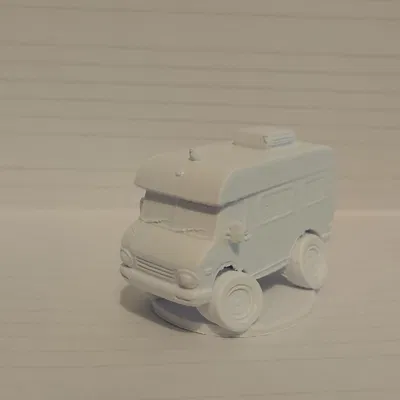 Crash Camper – Xe Camper Mini Phong Cách Crash Derby