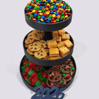 Kệ Trưng Bày 3 Tầng Đổi Accent – Năm Mới 2026 / Happy Birthday