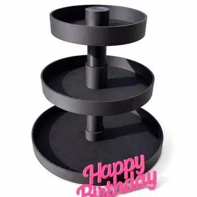 Kệ Trưng Bày 3 Tầng Đổi Accent – Năm Mới 2026 / Happy Birthday