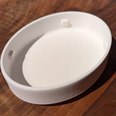 Khay đựng xà phòng không có lỗ thoát nước