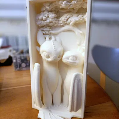 BookNook - Night fury và Light fury