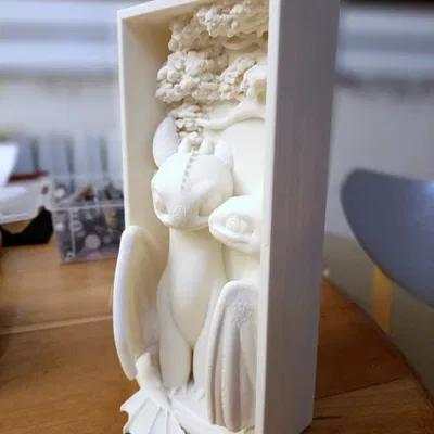 BookNook - Night fury và Light fury