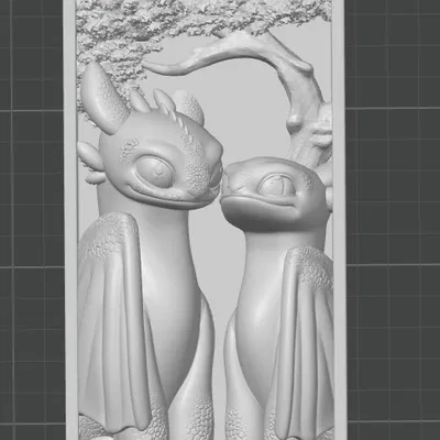 BookNook - Night fury và Light fury