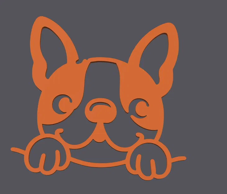Wall Art Bulldog Pháp (French Bulldog) – Tranh Treo Tường 3D Print - Image 1