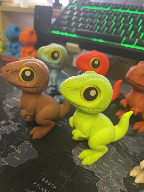 Cute Raptor Shreddie – (cartoon, noAMS) - Image 1