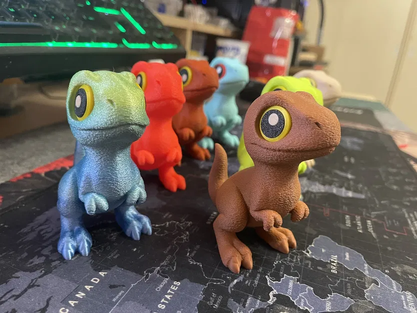 Cute Raptor Shreddie – (cartoon, noAMS) - Image 3